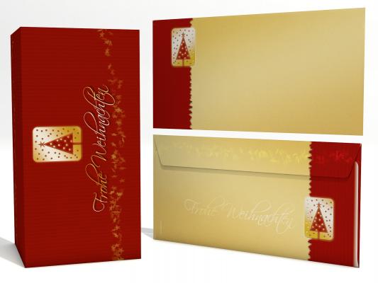 Imprintable Christmas Cards "Merry Christmas"